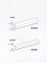 Dolder® System Maschio E L50 Rigida Misure