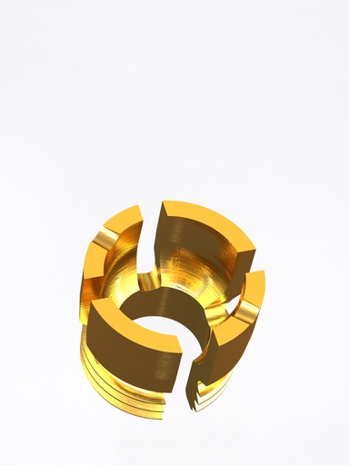 Dalbo®-PLUS Ghiera ritentiva a lamelle Tuning E