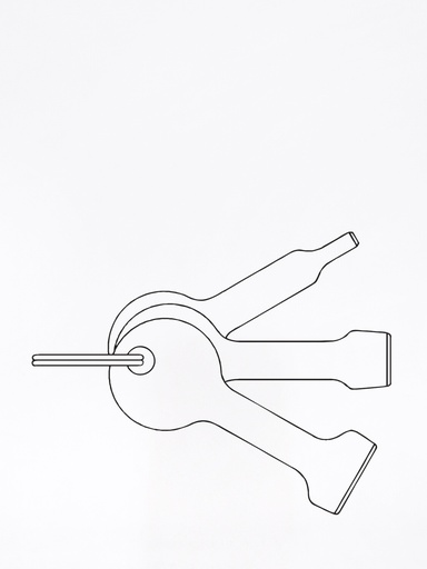 Dolder® System / Barra a profilo rotondo / Ackermann-Bar Set di Attivatori