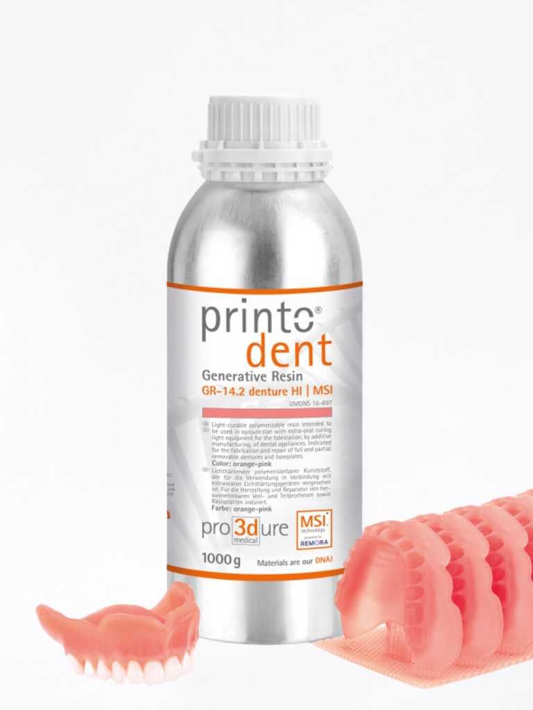 Printodent® GR-14.2 Denture HI MSI